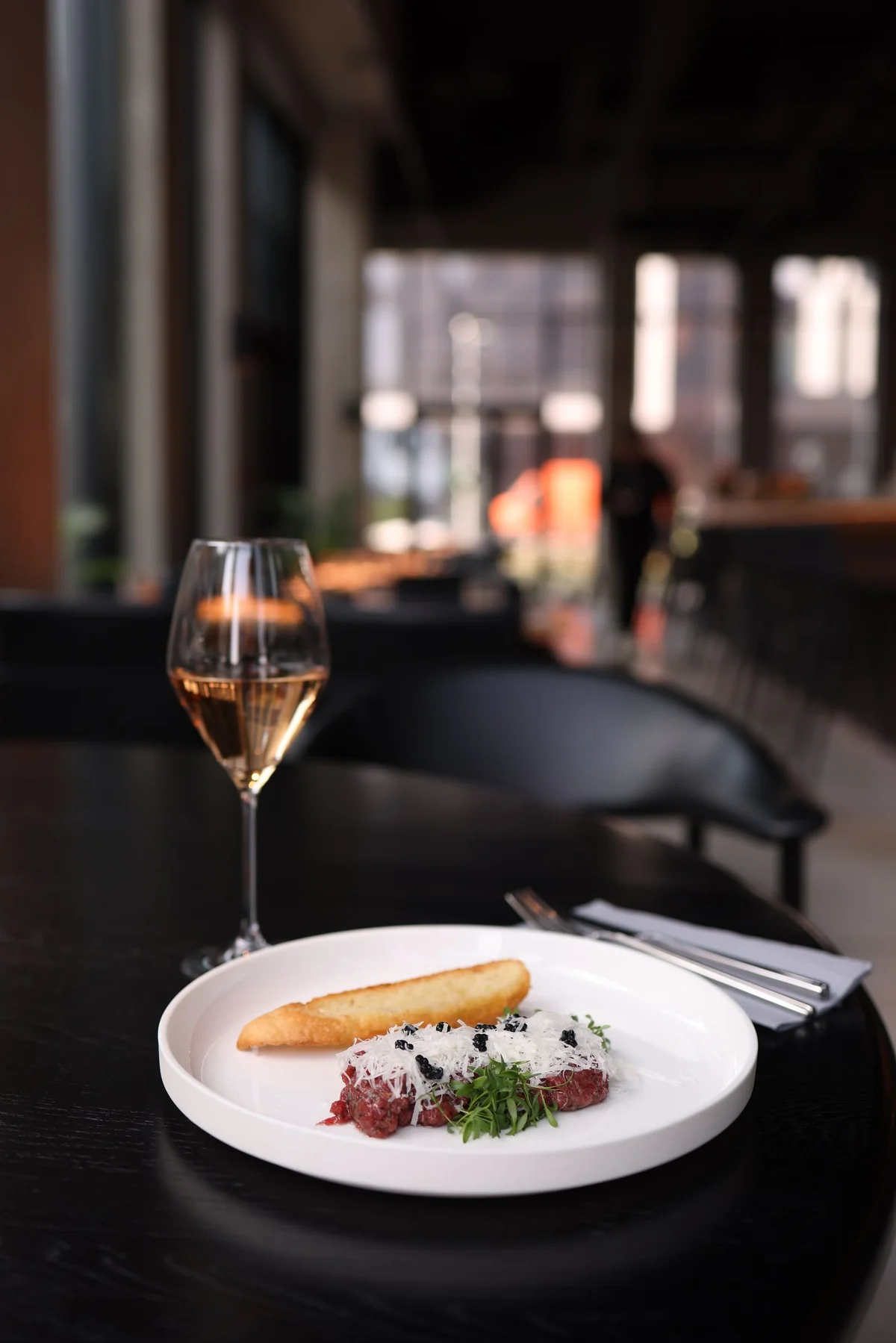 A carefully plated opening course